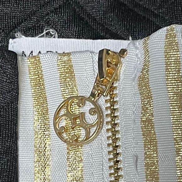 Mary Square Women’s Black Quilted Sweatersuit Set - Picture 6 of 12